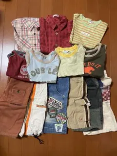 110センチ男の子夏用　子供服まとめ売り14点　ブランド込み