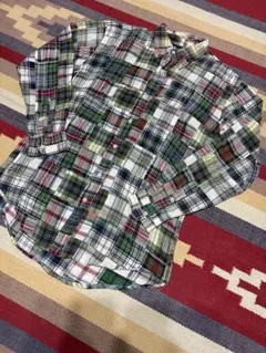 ラルフローレン シャツ パッチワーク