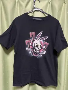 Psycho Bunny 777 スカル 半袖Tシャツ ブラックのサムネイル