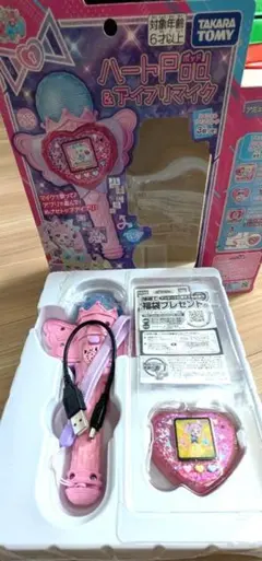 ４月２５日まで出品　ハートPod&アイプリマイク　ひみつのアイプリ