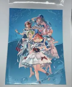 マクロスΔ マクロスデルタ 10周年展 アートカード ポスター 集合