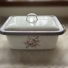 【イマン 】ビビアン　琺瑯ストッカーのサムネイル