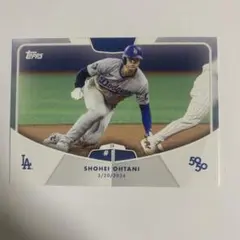 topps 大谷翔平　50/50 1盗塁