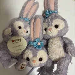 ステラルー　大きいぬいぐるみ、ハンドパペット、ポシェットの3点セット