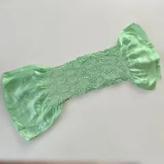 ミントグリーン 帯揚げ　和装小物