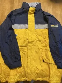 NAUTICA HYDRO NAUTICS ナイロンジャケット 黄 ネイビー