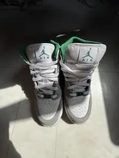Air Jordan ハイカット シューズ ホワイト/グリーンのサムネイル