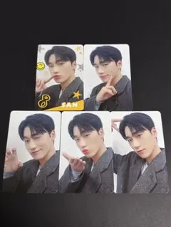 サン ペンミ 神戸 ラントレ トレカ 5種 コンプ ATEEZ 3