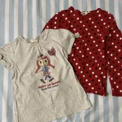 Daddy oh Daddy ダディオダディ 長袖半袖 Tシャツ サイズ130のサムネイル