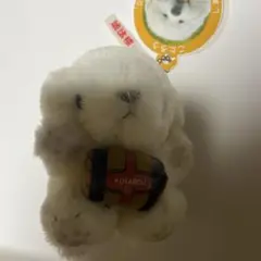 しあわせをはこぶしろいDOG こたろう ぬいぐるみマスコット
