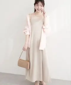新品未使用　ナチュラルクチュール　キャミワンピース