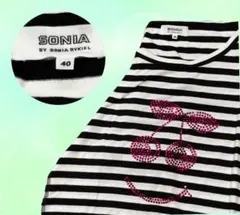 SONIA BY SONIA RYKIEL ボーダー チェリー Tシャツのサムネイル