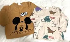 H&M ベビー服80cm トレーナー&ロンTセット✨