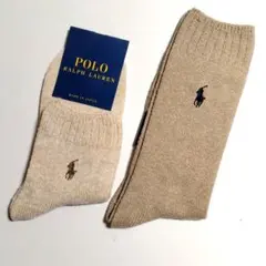 POLO RALPH LAUREN ポロポニー刺繍 ソックス〈2足〉【新品】