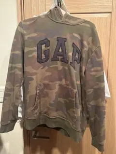 GAP 迷彩柄 フード付きパーカーswag fti supreme