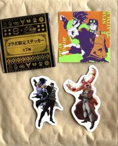 スシロー ジョジョの奇妙な冒険 コラボ ステッカー ピックセット