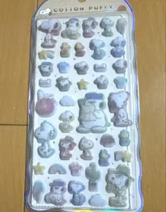 スヌーピー　コットンパフィーシール　正規品おまけ付き！