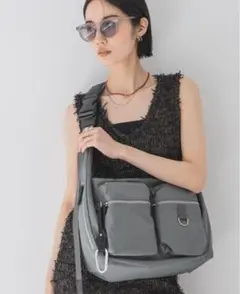JEANASIS ナイロンWポケットボディBAG/128576