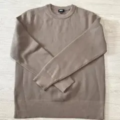 ウォッシャブルミラノリブクルーネックセーター ニット