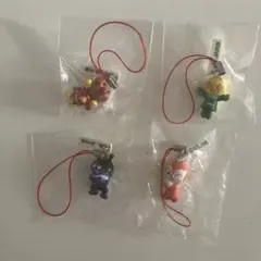未使用・未開封ストラップ　アンパンマン ・メロンパンナ・ドキン・バイキンマン