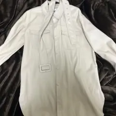 ZARA レザージャケット 白