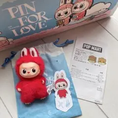 POPMART Labubu ラブブ PIN FOR LOVE イニシャル X