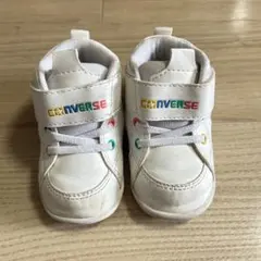 CONVERSE ベビーシューズ ホワイト　13