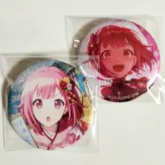 鳳えむ グリッター缶バッジ 45a 46a