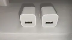 【Apple純正】iPhone USB電源アダプタ 5W ２個セット