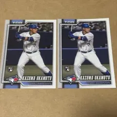 Topps 岡本 和真Kazuma Okamoto Topps RCカード