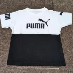 PUMA 半袖Tシャツ 116cm ホワイト/ブラック