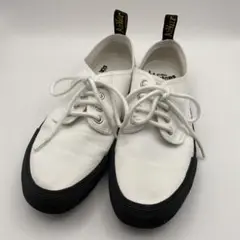 Dr.Martens PRESSLER ホワイトキャンバススニーカー