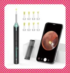 カメラ付き耳かき 耳掃除 スコープ 3.9mm極細レンズ 1920P画質