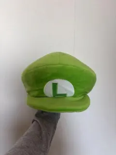 ルイージ キャラクター帽子 緑