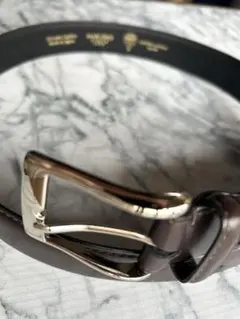 【新品未使用】MARUSHO TOKYOカーブベルト アノネイ社製 牛革 日本製