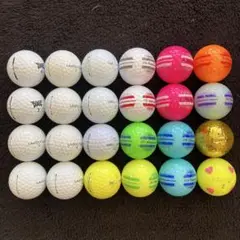 ロストボール バラエティ DXG,LAGOLF,SNELL,他 24球 10/9