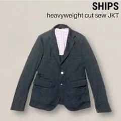 美品 SHIPS テーラードジャケット ブレザー ライトスウェット S シップス