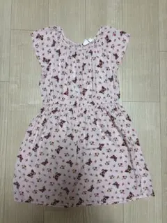 GAP キッズ 半袖ワンピース Mサイズ ピンク