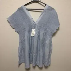 LOWRYS FARM シャーリングチュニックフレンチスリーブのサムネイル