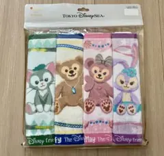 Duffy and Friends ディズニーシー　ミニタオル4枚セット