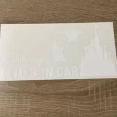 キッズインカー　ステッカー　ディズニー