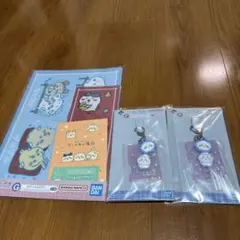 ちいかわ 一番くじ　ちいかわの湯　ラバーチャーム　F賞　G賞　ステーショナリー