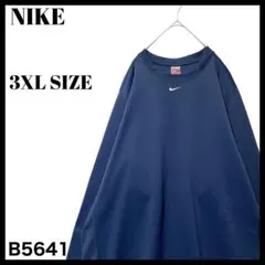 ビッグサイズ 00s ナイキ センターロゴ クールネック プルオーバー 3XL