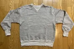 へラーズカフェ　ウエアハウス　吊り編み 両V霜降りグレー スウェット　サイズ42