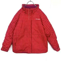 Columbia コロンビア マウンテンパーカー ジャケット チェック キッズ