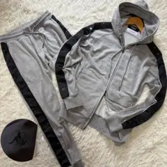 ◎美品◎ウノピュウ×カッパ　コラボ　ジャージ　セットアップ　上下　ロゴ　M相当