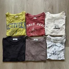 【お得★】子供服　まとめ売り 半袖　Tシャツ　6枚セット