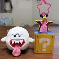 《スーパーマリオ》 マスコットキーホルダー テレサ ピーチ姫のサムネイル