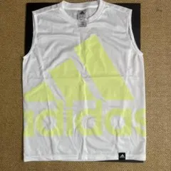 【adidas】ノースリーブシャツ ホワイト 160