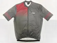 Northwave サイクルジャージ 半袖 グレー レッド Lサイズ　中古のサムネイル
